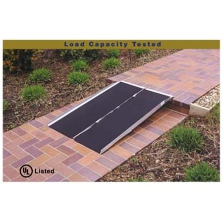 Prairie View Industries Prairie View Industries 5-ft x 30-in Portable Singlefold Wheelchair Ramp 800 lb. Weight Capacity Maximum 10-in Rise SFW530